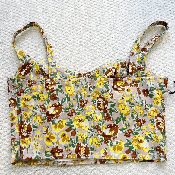 NWT ASTR Monet Floral Bustier Small - Picture 3 of 4